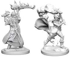 Pathfinder Battles Unpainted Minis - Human Female Cleric